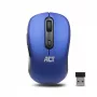 Belaidė pelė ACT Wireless Mouse 1600 DPI, dešinei rankai, optinė, RF, mėlyna