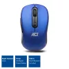 Belaidė pelė ACT Wireless Mouse 1600 DPI, dešinei rankai, optinė, RF, mėlyna