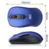 Belaidė pelė ACT Wireless Mouse 1600 DPI, dešinei rankai, optinė, RF, mėlyna