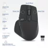 ACT AC5146 belaidė pelė Bluetooth / USB-A, 2400 DPI, tylūs mygtukai, ekologiška