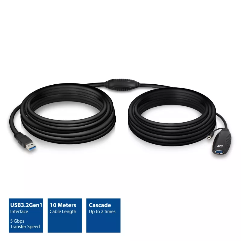 USB stiprintuvas ACT AC6110 10 metrų