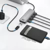USB Hub ACT AC6121 Type-A 5000 Mbit/s Aliuminis