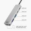 USB šakotuvas ACT AC6125 3.2 Gen 1 Type-A 5000 Mbit/s Pilka