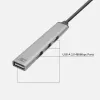 ACT AC6225 USB 2.0 centrinis įrenginys 480 Mbit/s pilkas aliuminis
