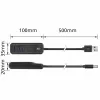 ACT AC6320 USB 3.2 Gen 1 Type-A šakotuvas 4 prievadai 5 Gbps juodas