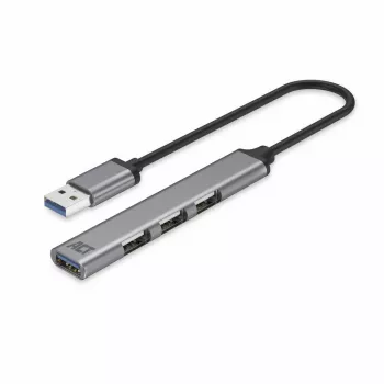 ACT AC6325 USB 3.2 Gen 1 Type-A USB šakotuvas 5000 Mbit/s Pilka