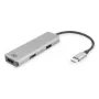 ACT USB-C 4K multiport adapteris 2 HDMI monitorams, USB-A duomenų prievadas
