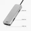 ACT USB-C 4K multiport adapteris 2 HDMI monitorams, USB-A duomenų prievadas