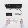 ACT USB-C 4K multiport adapteris 2 HDMI monitorams, USB-A duomenų prievadas