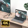 ACT USB-C 4K multiport adapteris 2 HDMI monitorams, USB-A duomenų prievadas