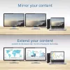 ACT universali USB-C arba USB-A dokų stotelė, skirta 2 HDMI monitoriams, DisplayLink