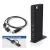 ACT universali USB-C arba USB-A dokų stotelė, skirta 2 HDMI monitoriams, DisplayLink