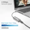 USB Hub ACT AC7081 Type-C 2,5 Gbit/s Aliumininis