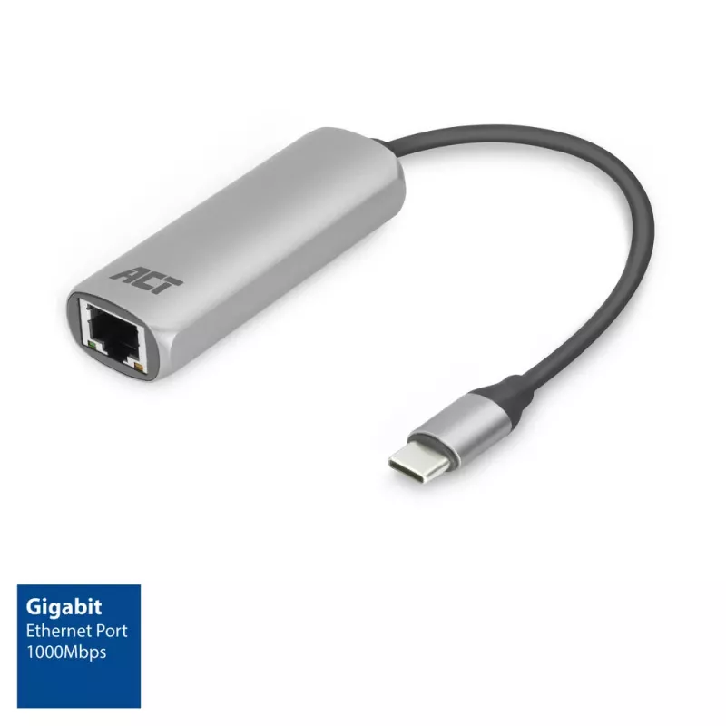Tinklo plokštė ACT AC7335 Ethernet 1000 Mbit/s USB Type-C