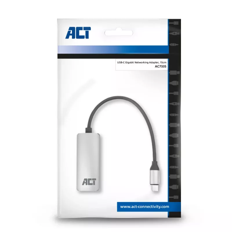 Tinklo plokštė ACT AC7335 Ethernet 1000 Mbit/s USB Type-C