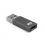 USB-A į USB-C adapteris ACT AC7375 pilka