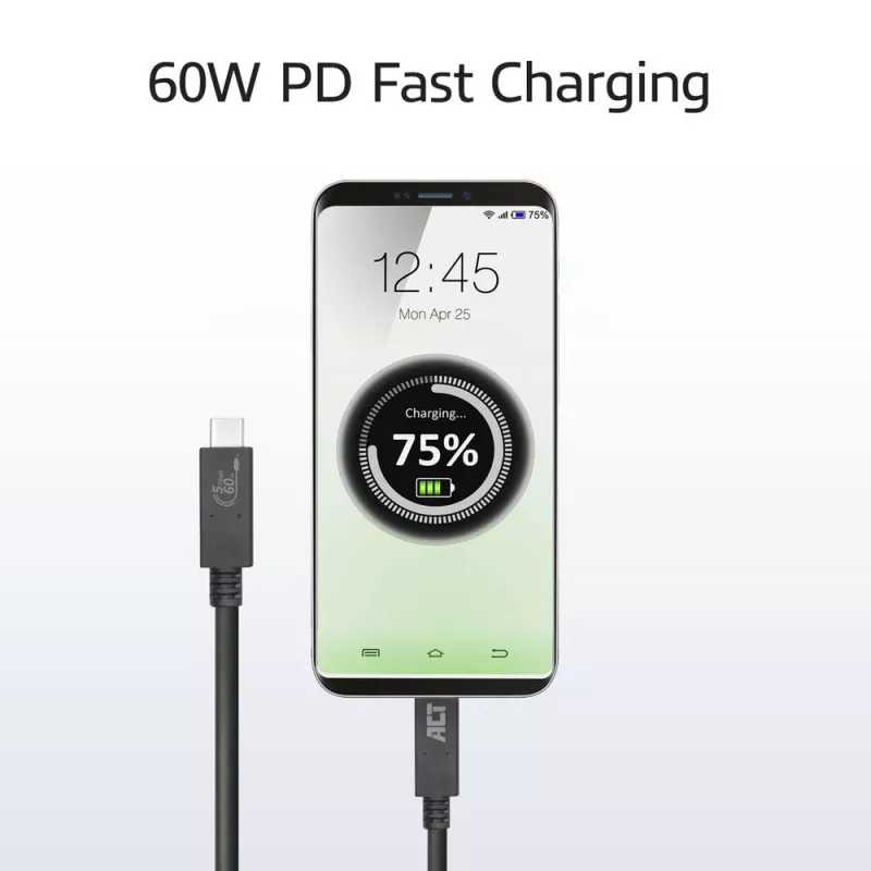 ACT USB 3.0 laidas USB-C USB-IF sertifikuotas 2 m 5 Gbit/s