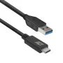 ACT USB 3.0 laidas USB-A į USB-C 2 m 5 Gbit/s Juoda
