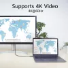 USB Type-C laidas ACT AC7442 2m 10Gbps 60W Juodas