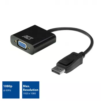 Adapteris DisplayPort į VGA ACT AC7515