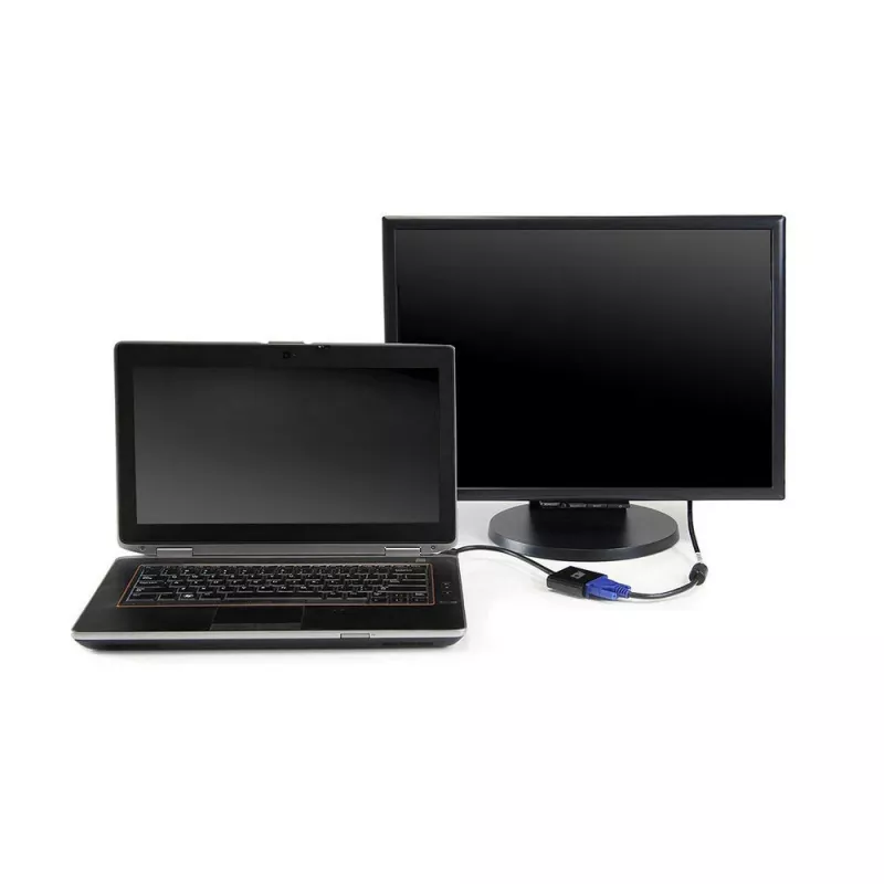 ACT AC7535 HDMI-A (vyriškas) į VGA (moterišką) adapteris su 3,5 mm garso išvestimi, 0,15 m