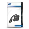 ACT AC7535 HDMI-A (vyriškas) į VGA (moterišką) adapteris su 3,5 mm garso išvestimi, 0,15 m