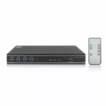 ACT AC7914 2 prievadų dvigubo HDMI KVM jungiklis, 4K@60Hz, USB 3.2 Gen1