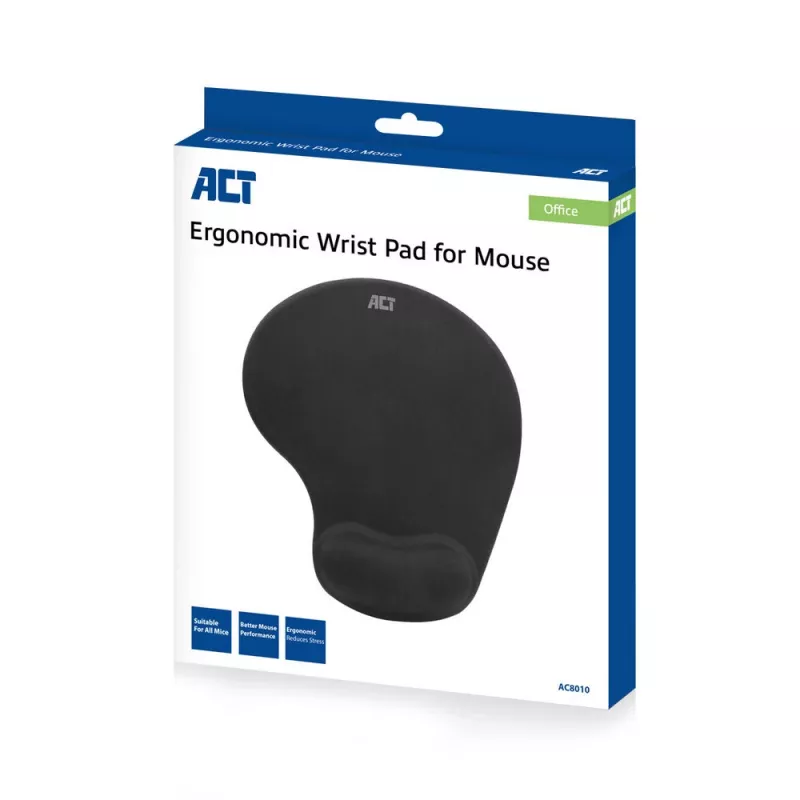 Pelėdos kilimėlis ACT Ergonomic AC8010 su riešo atrama