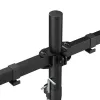 ACT Dvigubas monitoriaus laikiklis AC8302, spaustuvinis / per varžtą, 16 kg, 10-32 colių