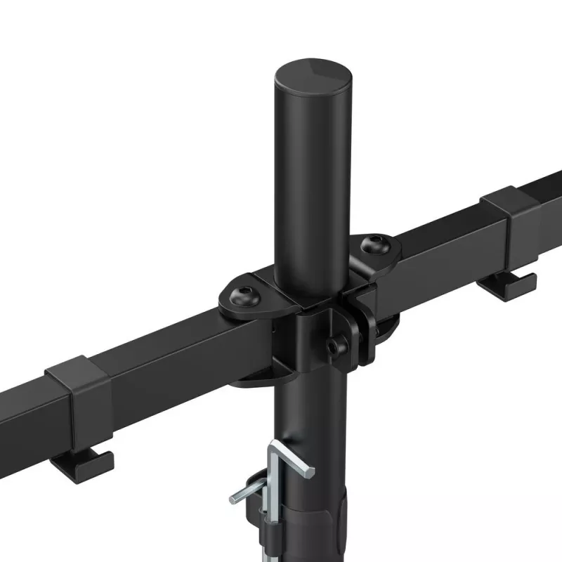 ACT Dvigubas monitoriaus laikiklis AC8302, spaustuvinis / per varžtą, 16 kg, 10-32 colių