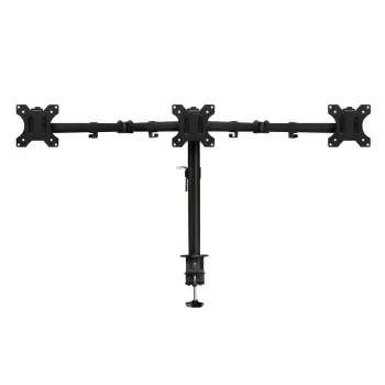 ACT Trivis trijų monitorių laikiklis AC8303, spaustuvinis/varžtinis, 30 kg, 13-27 colių