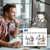 ACT dujinis monitoriaus laikiklis AC8311 juodas, spaustuvas/varžtas, 9 kg