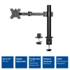 ACT vieno monitoriaus ranka Office Solid Pro spaustuvinis/varžtinis 12 kg 10-32 col.