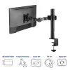 ACT vieno monitoriaus ranka Office Solid Pro spaustuvinis/varžtinis 12 kg 10-32 col.