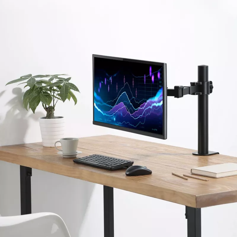 ACT vieno monitoriaus ranka Office Solid Pro spaustuvinis/varžtinis 12 kg 10-32 col.