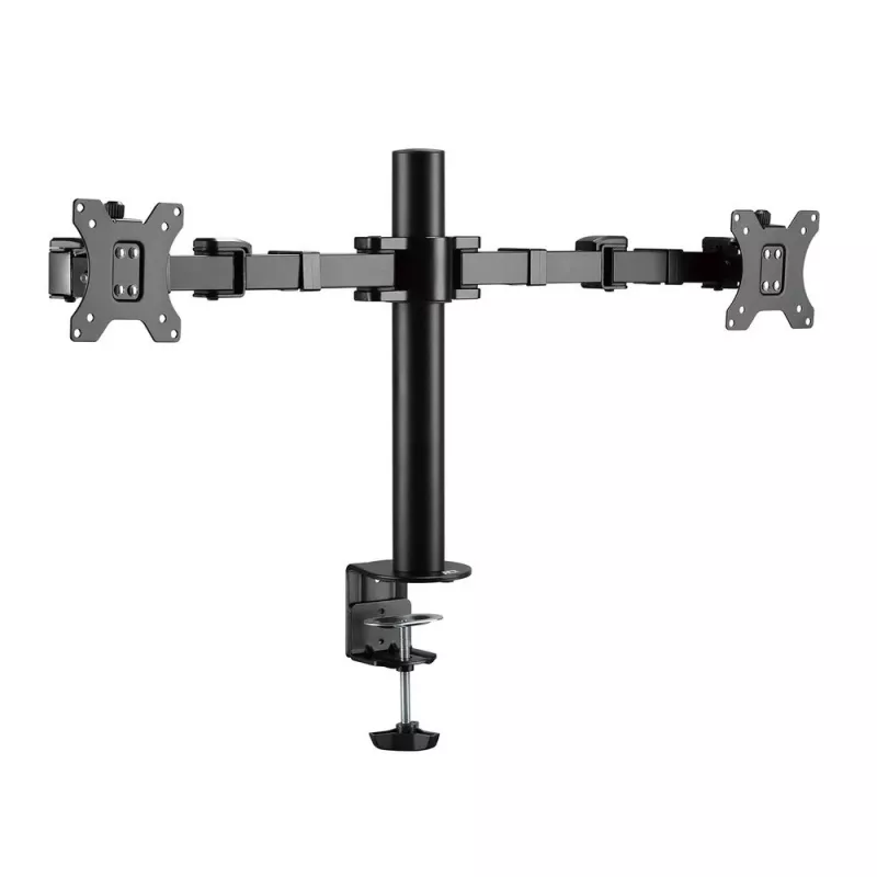 ACT dviejų monitorių laikiklis Office Solid Pro, spaustuvas / per varžtą, 12 kg, 10-32 col.