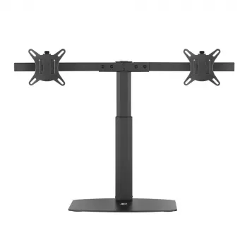 Stalinis monitorių laikiklis ACT AC8332, du monitoriai, 27 inch, dujinė spyruoklė, laisvai pastatomas