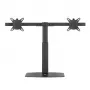Stalinis monitorių laikiklis ACT AC8332, du monitoriai, 27 inch, dujinė spyruoklė, laisvai pastatomas