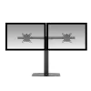 Stalinis monitorių laikiklis ACT AC8332, du monitoriai, 27 inch, dujinė spyruoklė, laisvai pastatomas