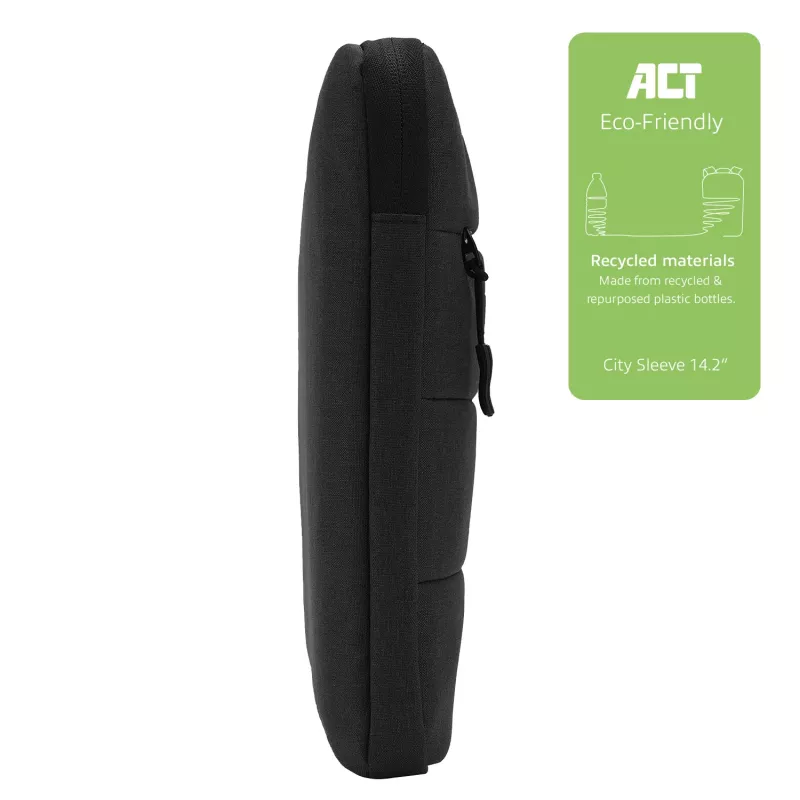 ACT City nešiojamojo kompiuterio dėklas iki 14,2 inch, pagamintas iš perdirbtų plastikinių butelių