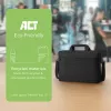 ACT AC8525 Urban petinė kuprinė nešiojamam kompiuteriui iki 16 colių, iš perdirbtų plastikinių butelių