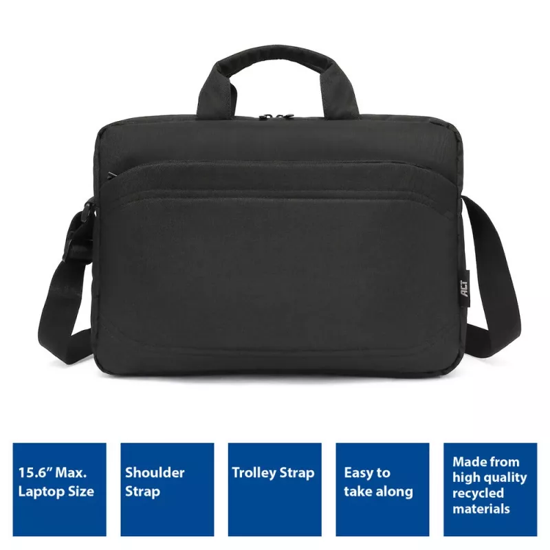 Portfelis ACT Metro Bailhandle Laptop Bag 15.6 col.