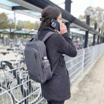 Kuprinė ACT Move AC8560 nešiojamam kompiuteriui iki 15,6 colių, perdirbto PET pilka