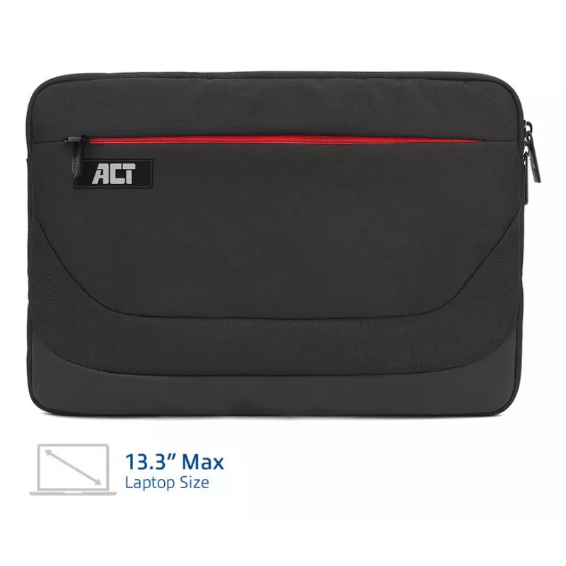 Dėklas nešiojamam kompiuteriui ACT Suburb Laptop Sleeve 13.3 col. iš perdirbtų plastikinių butelių