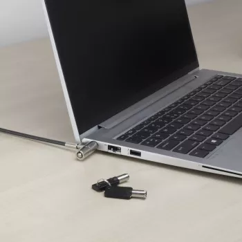 Užraktas nešiojamam kompiuteriui ACT AC9030 Metalinis apvalus raktas 2 m laidas