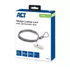 ACT Wedge Laptop Lock AC9035 kombinuotas spynos laidas 2 m metalinis