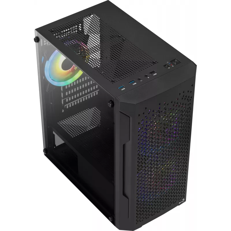 Aerocool Trinity Mini Mini Tower Juodas