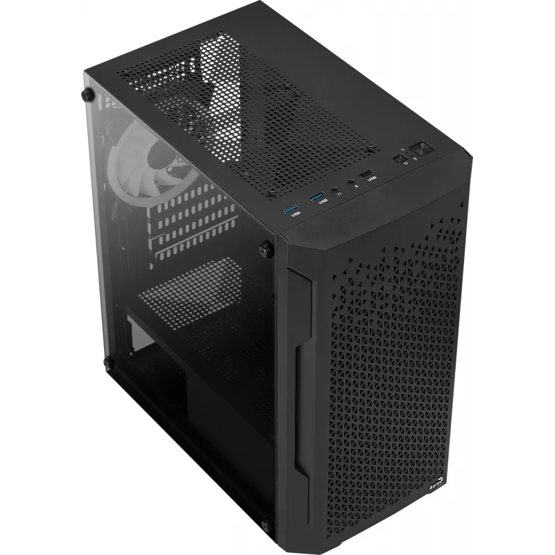 Aerocool Trinity Mini Mini Tower Juodas