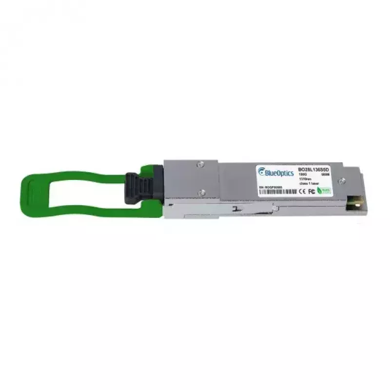 BlueOptics AFCT-89SDDZ-BO QSFP28 imtuvas-siųstuvas, suderinamas su Avago AFCT-89SDDZ, 100 Gigabit, Singlemode (BO28L136S5D)