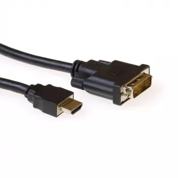 ACT konversijos laidas HDMI A kištukas – DVI-D kištukas 2,00 m